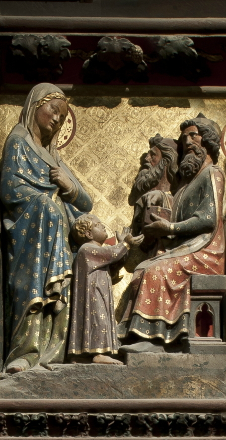 La clôture du chœur de Notre-Dame de Paris - Jesus in the midst of the doctors